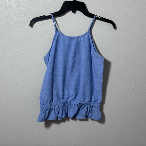 Tommy Hilfiger Kids Blue Denim Girls top size L - Picture 5 of 7